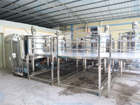 Machine de fabrication de savon liquide mélangeur de détergent liquide vaisselle réservoir d'agitateur shampooing lavage des mains équipement de mélange d'homogénéisation