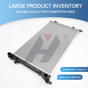 Nuevo Radiador de Aluminio para Automóvil HEYUAN OEM 1K0121251P/1K0121251Q/1K0121251BR para AUDI A3/S3 1.6 FSI <span class=keywords><strong>03</strong></span>- <span class=keywords><strong>MT</strong></span> con Garantía de 12 Meses - Product Image 4