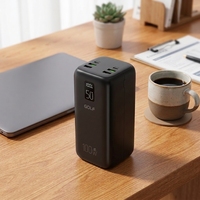 Chargeur rapide 22,5 W, banques d'alimentation portables, chargeur mobile au lithium, 4 USB, écran LCD numérique, vente en gros, banque d'alimentation PD 40000 mAh pour l'extérieur