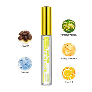 Produk Baru <span class=keywords><strong>Lip</strong></span> Gloss Volumizing Transparan Custom Private Label, Lipgloss Berkilau Bernutrisi, <span class=keywords><strong>Lip</strong></span> Plumper Melembapkan - Product Image 3