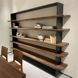 Venta al por mayor de alta calidad hexágono geométrico de <span class=keywords><strong>Metal</strong></span> <span class=keywords><strong>y</strong></span> estantes de <span class=keywords><strong>madera</strong></span> montados en la pared para la pared - Product Image 4