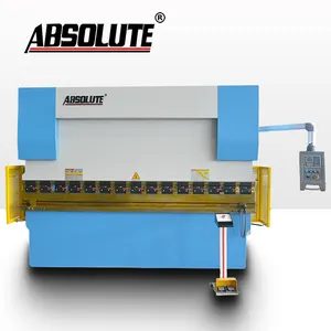 Facile à utiliser 160Ton3200mm CNC presse plieuse métal robuste presse plieuse plieuse Machine