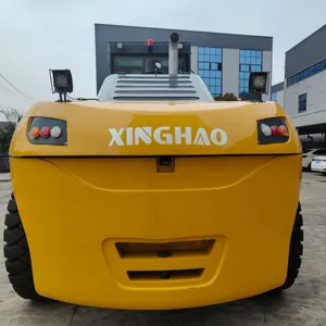 Xinghao ağır Forklift 30 Ton 35 Ton dizel Forklift 3m çelik bobinler ile Port için kaldırma