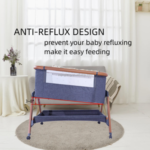 Pasó La <span class=keywords><strong>Cuna</strong></span> ajustable para bebé, <span class=keywords><strong>cuna</strong></span> ligera para recién nacido, cunas para bebé, <span class=keywords><strong>cama</strong></span> segura para dormir junto a la <span class=keywords><strong>cama</strong></span> - Product Image 6