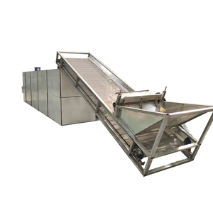 Déshydrateur alimentaire et machine à sécher la viande à grande capacité avec bande en maille, contrôle PLC et matériau en titane pour la transformation alimentaire - Product Image 1