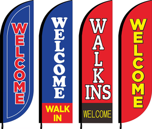 Banderas Publicitarias con Logotipo Personalizado <span class=keywords><strong>para</strong></span> Exteriores, Enormes de 12 pies, <span class=keywords><strong>para</strong></span> Agentes Inmobiliarios, Bandera de Pluma con Asta, Kit de Banderas Publicitarias - Product Image 4