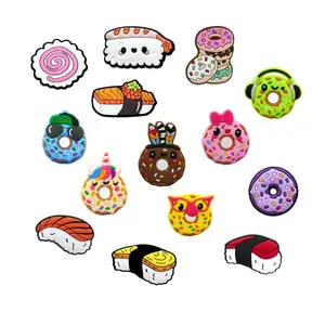 HYBkuaji spam 2024 PVC Shoe Lace Decoration Charms Custom Wholesale Vendor 2021 Via DHL Fedex Kids Gift Clog