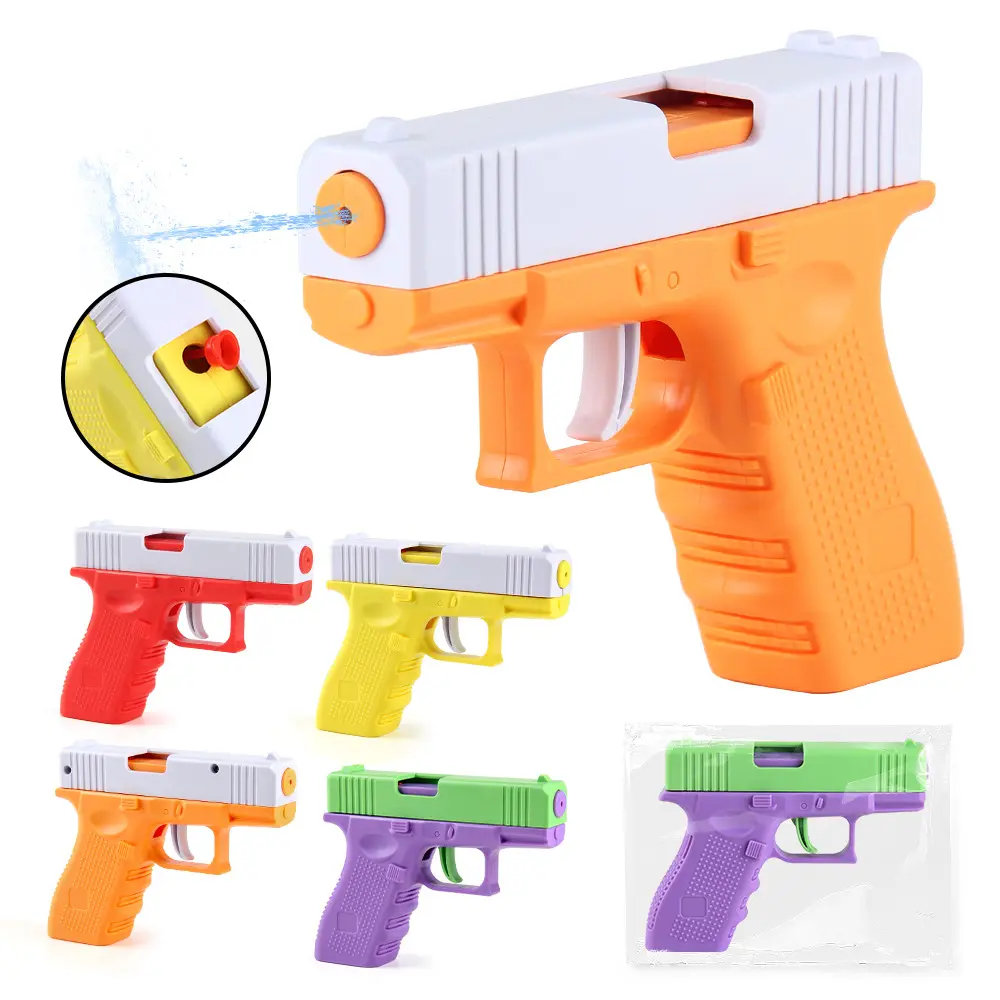 عرض ساخن رخيصة الصيف في الهواء الطلق لعبة مسدس لعبة اللعب المياه البلاستيكية بندقية المياه