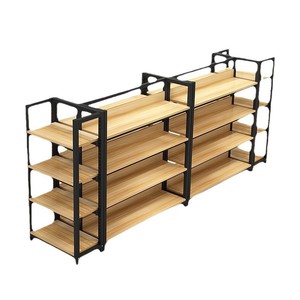 מסחרי סופרמרקט עץ סופרמרקט חנות מכולת גונדולה תצוגה מתלה אירו בגודל מותאם אישית עבור חנויות נוחות - Product Image 6