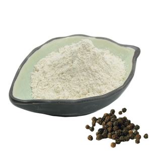 Wateroplosbare Bioperine Zwarte Peper <span class=keywords><strong>Extract</strong></span> Lichtgele Piperine 95% Zwarte Peper <span class=keywords><strong>Extract</strong></span> Poeder - Product Image 2