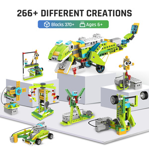 Makerzoid 100 Trong 1 Tự Làm Nhựa Robot Thạc Sĩ Tuổi 6 + Trẻ em' Mã Hóa Robot Xây Dựng Khối Thiết Lập Đồ Chơi Robot - Product Image 2