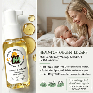 MOMMY'S LITTLE MONSTER <span class=keywords><strong>Huile</strong></span> de massage pour bébé 0-3 ans, <span class=keywords><strong>huile</strong></span> nourrissante quotidienne pour le corps des enfants, <span class=keywords><strong>huile</strong></span> essentielle pour le soin quotidien des bébés - Product Image 5