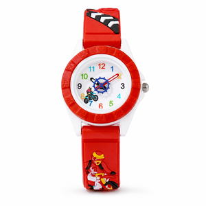 Reloj de Cuarzo con Diseño de Motocicleta de Carreras para Niños, con Dial de Dibujos Animados, Moderno y Genial, Regalo para las Fiestas - Product Image 1
