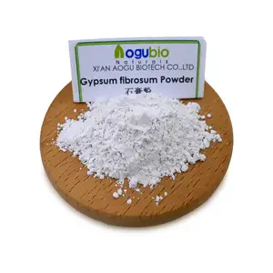 Aogubio प्रीमियम सफेद प्लास्टर पाउडर/जिप्सम पाउडर/जिप्सम Fibrosum पाउडर