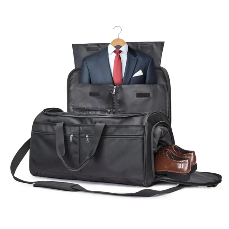 Genişletilebilir tekerlekli takım elbise spor çantası seyahat taşıma çantası giysi silindir çanta USB portu ile