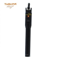 Stylo à lumière rouge VFL rechargeable 15/30/50mW, testeur de fibre optique pour OTDR FTTH, connecteur 2.5mm 1.25mm