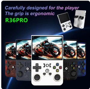Hot retro mini xách tay r36s cầm tay 3.5inch vui vẻ trò chơi hệ thống Linux 64GB 128GB video chơi game người chơi r36pro r36max Trò chơi giao diện điều khiển - Product Image 2