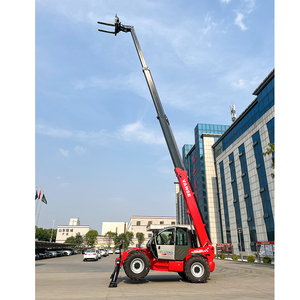 4ton 18M 8 Telescopische Handler All Terrain Farm Telescopische Vorkheftruck Met Emmer Constructie Lifter Verreiker - Product Image 4