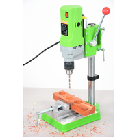 Perceuse à colonne électrique à vitesse variable 710W 110/240V, machine multifonctionnelle de perçage, fraisage et tournage
