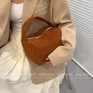 Women's Large Capacity Eco-Friendly Cosmetic <b>Bag</b> Cute Fashional Large Capacity Zipper Durable Portable New Elegant Handbag - Product Image 3