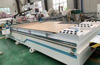 Ligne de production CNC pour meubles en panneaux, routeur ATC, machine d'étiquetage automatique, perçage en rangée, chargement et déchargement automatiques pour MDF et contreplaqué