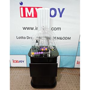 Happiness Electronic Lucky Air Mixing Jet Lotto Dibujo en línea Número aleatorio Ping Pong Balls Lotería Jackpot Máquina de juego - Product Image 4