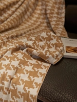 Couverture tricotée en coton plaid, plaid de canapé, décoration de lit, cadeau moelleux