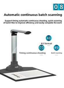 KC6A07 Portable High-Speed USB <strong>Scanner</strong> 12 Megapixel <strong>A3</strong> <strong>Document</strong> Recognition High-Definition Shooting ADF CIS Stock Available - Product Image 6