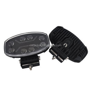 10 pouces Led brouillard/feux de conduite projecteur <span class=keywords><strong>camion</strong></span> 24V Led Spot phare Led <span class=keywords><strong>4x4</strong></span> blanc ambre remorque Luces Para Camiones - Product Image 1