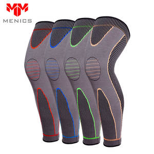 Pelindung Lutut Penyangga Lutut Elastis Bertekanan Bernapas Anti Selip Unisex Logo Dapat Disesuaikan Aksesoris Olahraga - Product Image 5