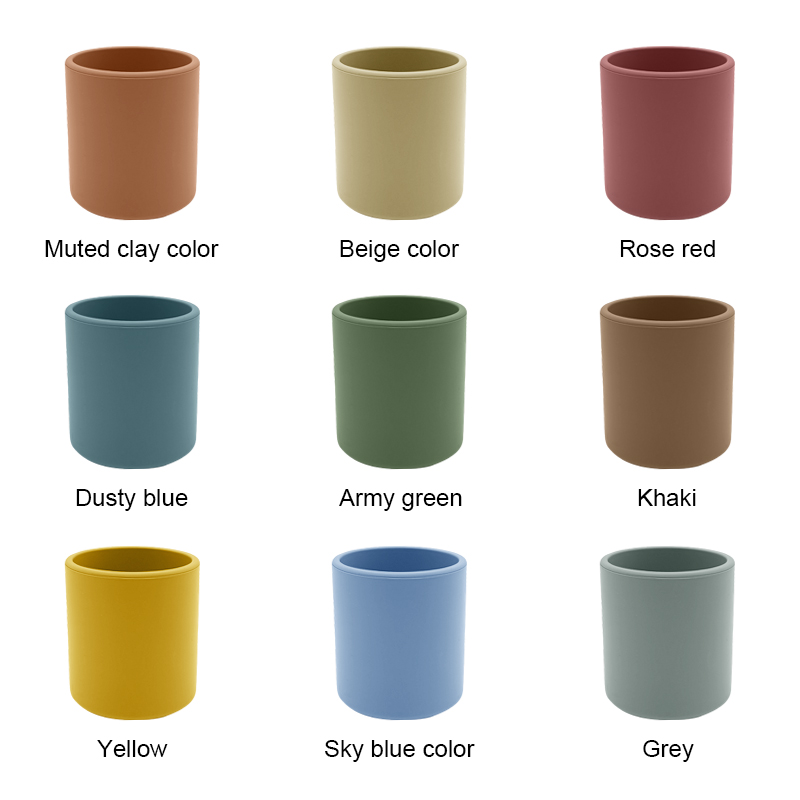 Tasse en forme droite colorée