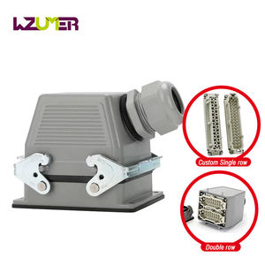 WZUMER Reemplace los Conectores resistentes de Harting <span class=keywords><strong>HAN</strong></span> E IP65, rectangulares industriales, 16A, 500V, V - Product Image 1