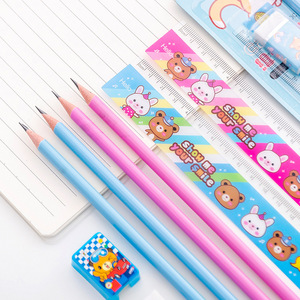 Set Creativo de Papelería de Plástico y Madera a Precio de Fábrica con Lápiz y Bolígrafo para Niños con Caja de Regalo para Actividades de Escuela <span class=keywords><strong>Primaria</strong></span> - Product Image 2