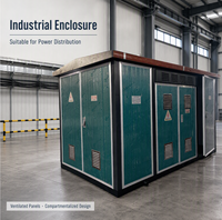 Poste de transformateur de type sec 10 kV 1000 kVA 1250 kVA, poste compact en résine coulée ignifuge pour intérieur