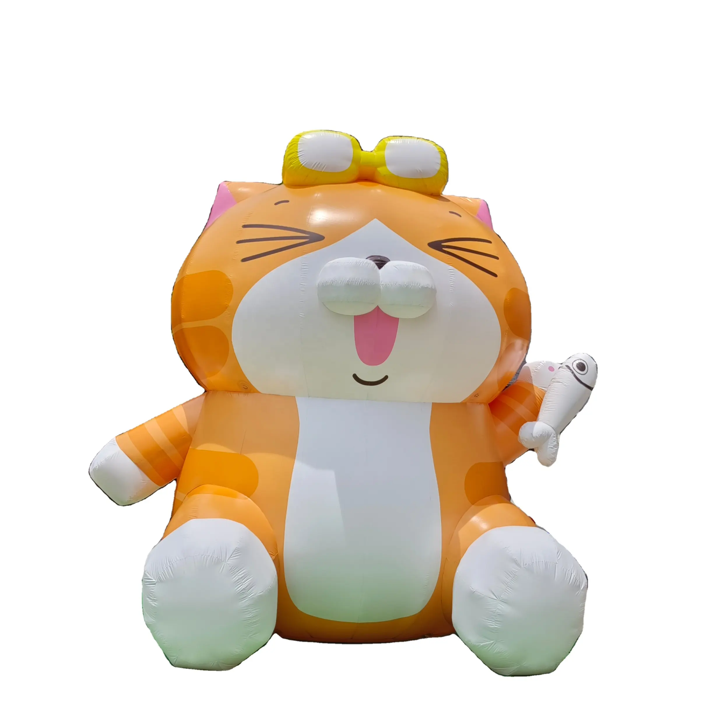 Popular Hot Selling Outdoor Decoration Custom Advertising Inflatable Lucky Cat Cartoon Inflatable Model