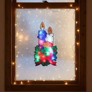 24pcs/CS ha condotto la decorazione della candela di natale con illuminazione decorativa del prodotto di illuminazione - Product Image 5