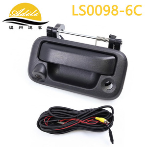 Adili Black Tailgate Handle with <b>Camera</b> and <b>Wiring</b> Harness (Plastic & Metal) LS0098-6C for for Truck New - Product Image 2