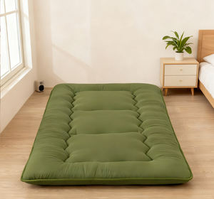 קוריאני מזרן <span class=keywords><strong>futon</strong></span> מזרן featami מיקרופייבר טופר עם כיסוי נשלף & מכסה לכביסה לחדר שינה - Product Image 1