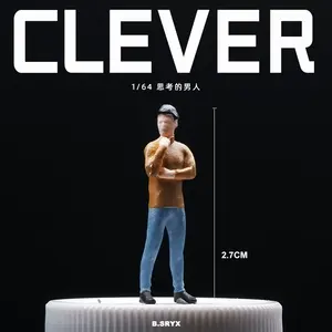 Kivcmds Miniatur harz Figur Modell Action figur Miniatur puppe Geeignet für Miniatur szenen - Product Image 2