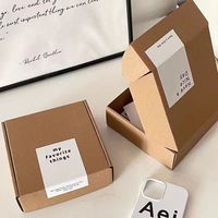 Boîtes d'emballage de cadeau d'avion avec logo personnalisé meilleures ventes boîte postale d'expédition en papier ondulé coloré imprimé
