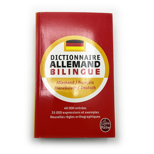 Livre à couverture souple bon marché, dictionnaire éducatif personnalisé pour enfants, dictionnaire français polychrome d'impression offset - Product Image 6