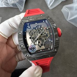 कारखाने के शीर्ष 055 76 ग्राम आयातित नेटप्ट कार्बन फाइबर रैमु2 आंदोलन को मील सैपफायर क्रिस्टल पुरुषों की लक्जरी घड़ियों के लिए - Product Image 1