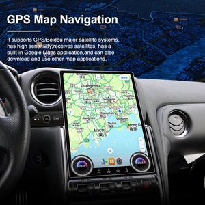 Navihua 14.6" Tesla Style Touch Screen Android Car Radio for Nissan GTR 2007-2022 GPS Navigation Multimedia Head Unit - Product Image 6