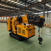 Mini-grue araignée sur chenilles de 3 tonnes, personnalisée, avec carrosserie thermolaquée, moteur de marque, pour levage en espace étroit, certifiée CE ISO