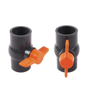 Van nhựa và phù hợp PVC Hướng dẫn sử dụng van U-PVC valvula NPT valvulas de BOLA de plastico 75 Mét PVC bóng van - Product Image 5