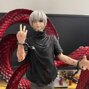 Tokyo Ghoul <span class=keywords><strong>Kaneki</strong></span> <span class=keywords><strong>Ken</strong></span> Four Rcss Aquila a Due Teste Intercambiabile con Capelli Bianchi, Action Figure, Merchandising Anime, Giocattoli di Tendenza - Product Image 3