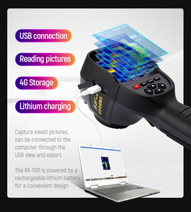 A-BF RX-500 termal kamera Sight el kızılötesi kamera USB termal görüntüleme kamerası zemin duvar ısıtma boru test cihazı - Product Image 4