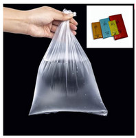 Rouleau de sac d'emballage alimentaire en plastique PE PET T-shirt PEHD LDPE transparent à imprimé personnalisé Rouleau de sac alimentaire en plastique pour supermarché