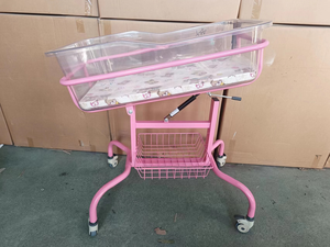 عرض المصنع: أثاث مستشفيات، عربة أطفال، سرير أطفال معدني متعدد الوظائف، سرير أطفال للمستشفيات - Product Image 5