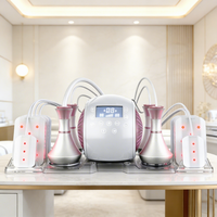 Appareil amincissant corporel rose amusant pour usage domestique et professionnel, 40K Cavi Multipole RF Lipo L pour lifting facial, soin des yeux, perte de graisse 658nm
